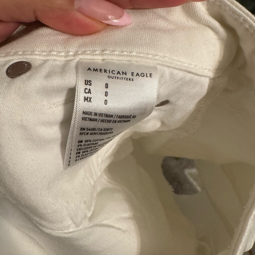 American eagle white skirt